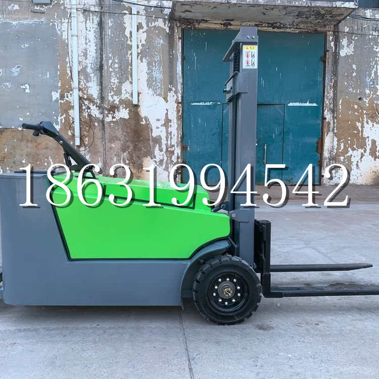 元谋县小型电动叉车1吨2吨步行站驾式电瓶堆高充电装卸车液压升降车铲车